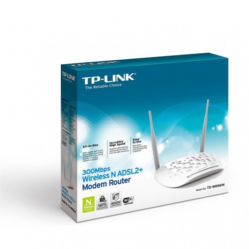 TP-LINK TD-W8961N ADSL2+ 4 PORT 300 MBPS KABLOSUZ MODEM TP-LINK TD-W8961N ADSL2+ 4 PORT 300 MBPS KABLOSUZ MODEM