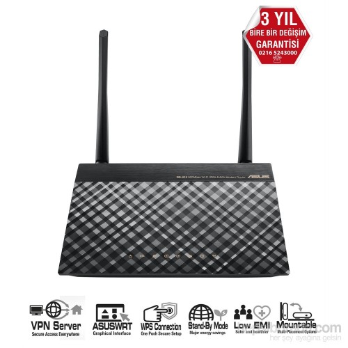 ASUS DSL-N16 4PORT 300Mbps EWAN VDSL FIBER MODEM VPN ASUS DSL-N16 4PORT 300Mbps EWAN VDSL FIBER MODEM VPN
