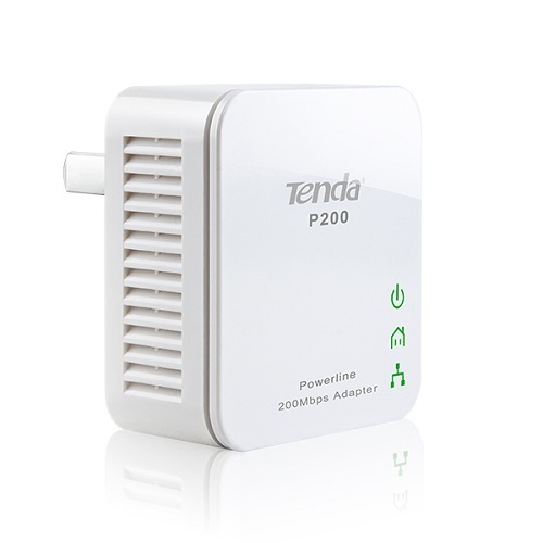 TENDA P200 HOMEPLUG 1 PORT KABLOLU 200Mbps KIT TENDA P200 HOMEPLUG 1 PORT KABLOLU 200Mbps KIT