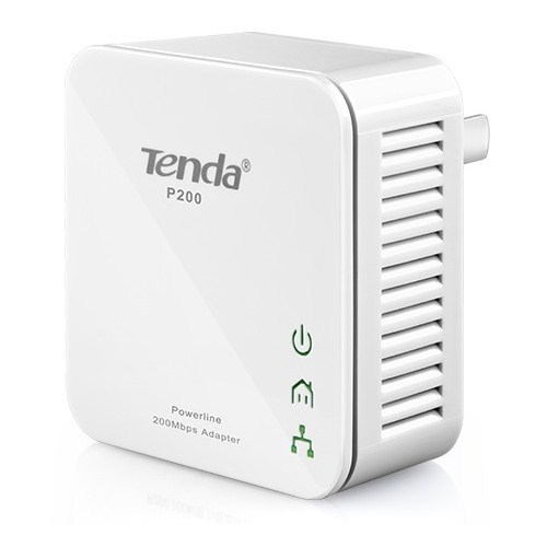 TENDA P200 HOMEPLUG 1 PORT KABLOLU 200Mbps KIT TENDA P200 HOMEPLUG 1 PORT KABLOLU 200Mbps KIT