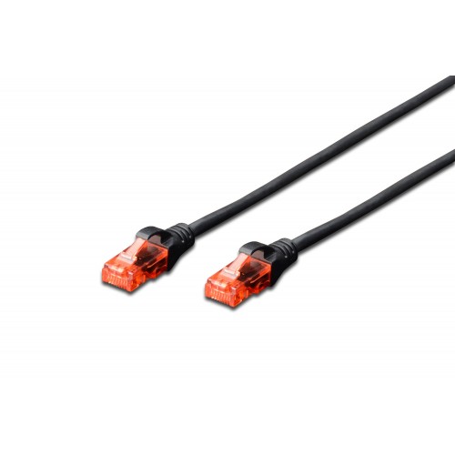 DIGITUS DK-1617-030BL PATCH KABLO CAT6 3MT SİYAH DIGITUS DK-1617-030BL PATCH KABLO CAT6 3MT SİYAH
