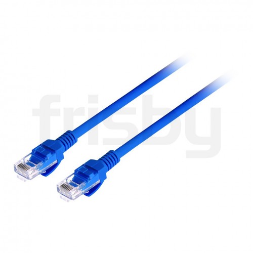 FRISBY FA-C6716B CAT6 PATCH KABLO MAVİ 60 CM FRISBY FA-C6716B CAT6 PATCH KABLO MAVİ 60 CM