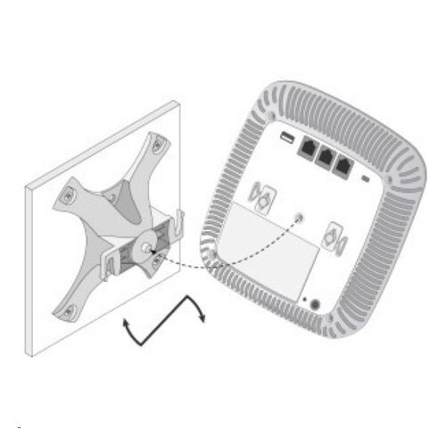 HPE ARUBA JW047A AP-220 W1W BEYAZ MOUNT KIT HPE ARUBA JW047A AP-220 W1W BEYAZ MOUNT KIT