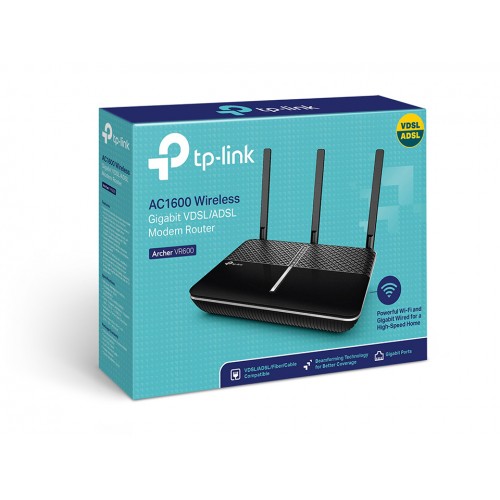 TP-LINK ARCHER-VR600 1300 MBPS DUAL MODEM ROUTER TP-LINK ARCHER-VR600 1300 MBPS DUAL MODEM ROUTER