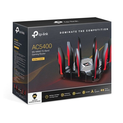 TP-LINK ARCHER C5400X TRI-BAND MU-MIMO ROUTER (3 BANT OYUN ROUTER)