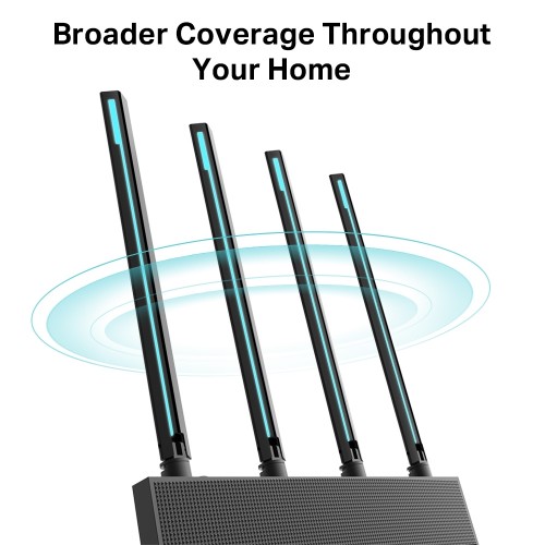 TP-LINK ARCHER C80 4PORT GIGABIT AC1900 MU-MIMO WI-FI ROUTER 