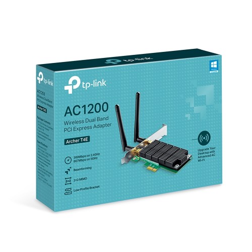 TP-LINK ARCHER T4E AC1200 MBPS DUAL BAND PCI EXPRESS ADAPTÖR