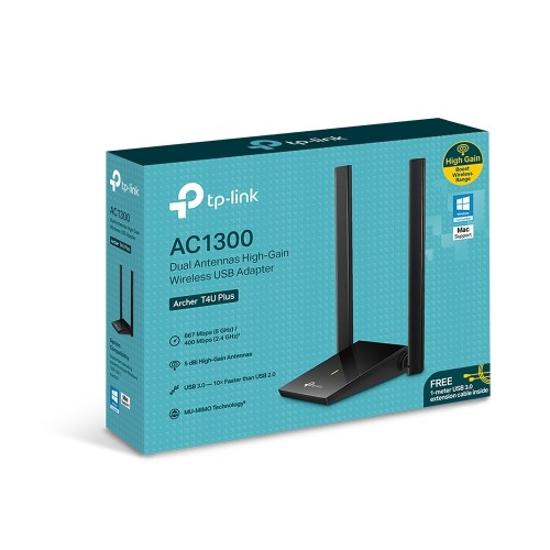 TP-LINK Archer T4U PLUS 1300MBPS DB WIFI ADAPTÖR TP-LINK Archer T4U PLUS 1300MBPS DB WIFI ADAPTÖR