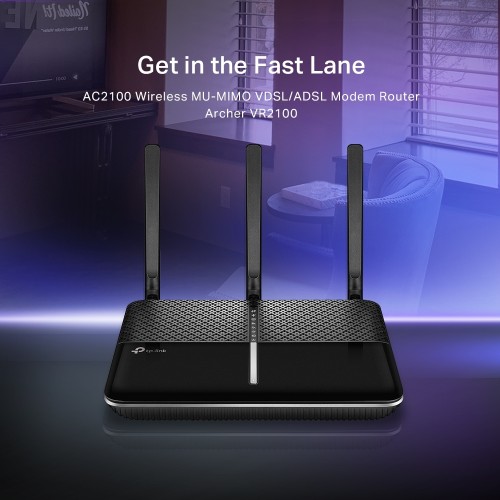 TP-LINK ARCHER VR2100 DUAL BANT GIGABIT VDSL MODEM TP-LINK ARCHER VR2100 DUAL BANT GIGABIT VDSL MODEM