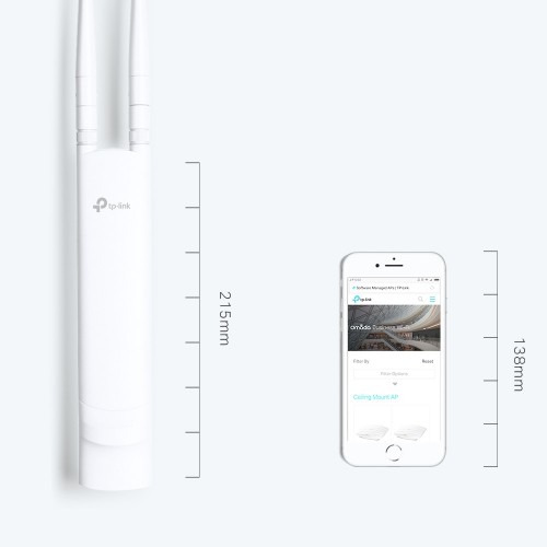 TP-LINK EAP110 300M KABLOSUZ N OUTDOR ACCESS POINT TP-LINK EAP110 300M KABLOSUZ N OUTDOR ACCESS POINT
