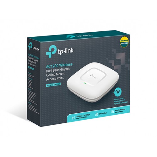 TP-LINK EAP225 1200M KABLOSUZ N GIGABIT TAVAN TİPİ AP TP-LINK EAP225 1200M KABLOSUZ N GIGABIT TAVAN TİPİ AP
