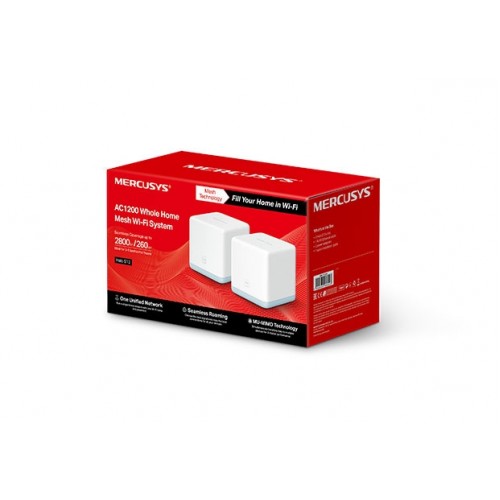 TP-LINK MERCUSYS HALO S12 EV WIFI SİSTEMİ (İKİLİ) TP-LINK MERCUSYS HALO S12 EV WIFI SİSTEMİ (İKİLİ)