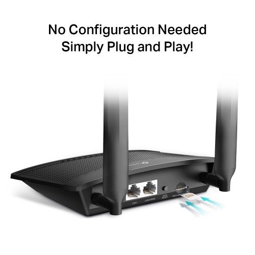 TP-LINK MR100 300MBPS N 4G LTE ROUTER(SIM KART TAKILABİLİR)