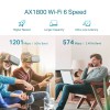 TP-LINK RE605X AC1800 DB MENZİL GENİŞLETİCİ WIFI6 TP-LINK RE605X AC1800 DB MENZİL GENİŞLETİCİ WIFI6