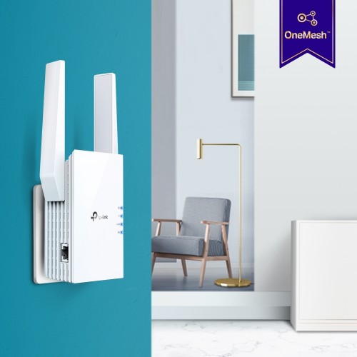 TP-LINK RE605X AC1800 DB MENZİL GENİŞLETİCİ WIFI6 TP-LINK RE605X AC1800 DB MENZİL GENİŞLETİCİ WIFI6