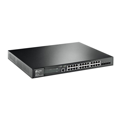 TP-LINK T2600G-28MPS 24PORT GIGABIT 24 PORT POE L2 YÖNETİLEBİLİR SWITCH 4 SFP (SG3424P)