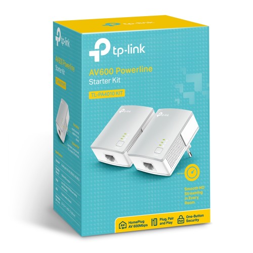 TP-LINK TL-PA4010KIT 600MBPS POWERLINE ADAPTÖR TP-LINK TL-PA4010KIT 600MBPS POWERLINE ADAPTÖR