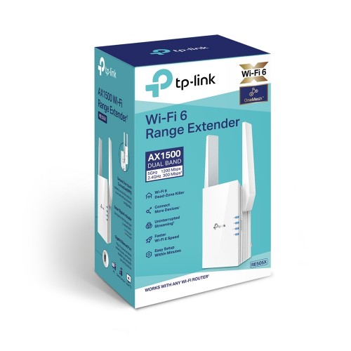 TP-LINK TL-RE505X AC1200 MENZİL GENİŞLETİCİ WIFI6 TP-LINK TL-RE505X AC1200 MENZİL GENİŞLETİCİ WIFI6