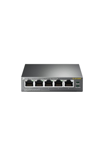 TP-LINK TL-SF1005P 5 PORT 10/100 SWITCH+4 POE